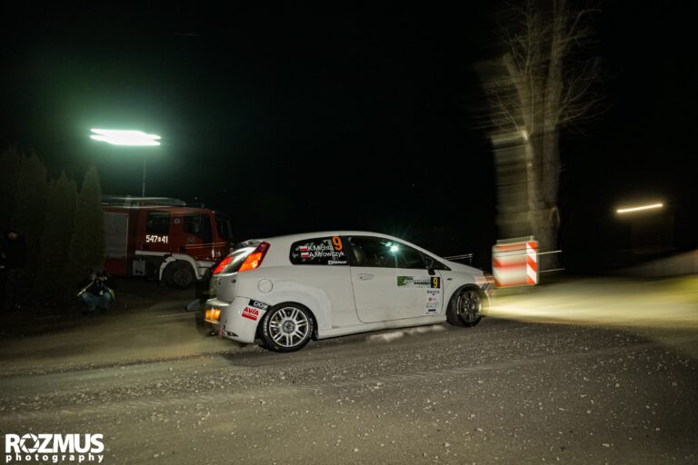 Michta i Marczyk najszybsi na otwarcie Rajdu Ziemi Sanockiej